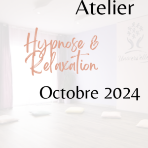 Atelier hypnose et relaxation - octobre